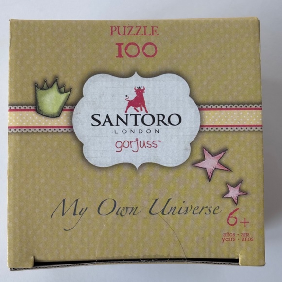 Brand New ! Educa SANTORO LONDON GORJUSS puzzle- 100 pieces - My Own Universe - Picture 2 of 7